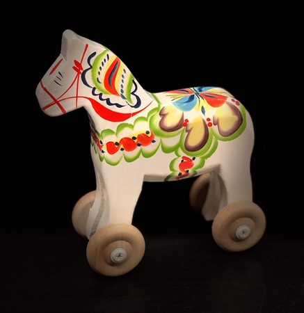 Toy Horse White